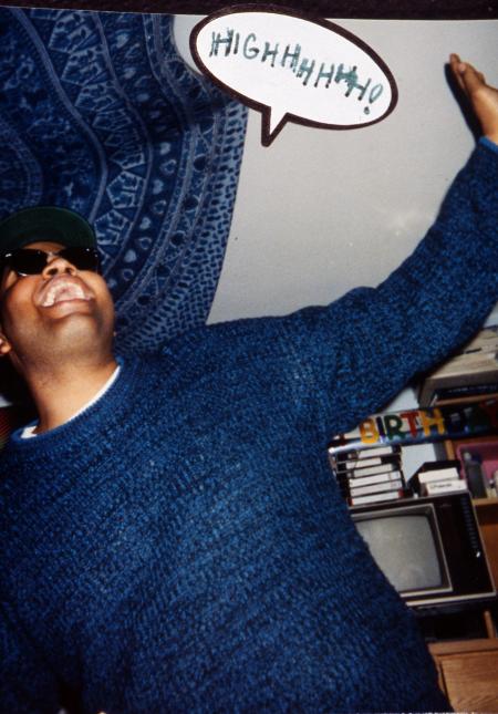 Student singing, c.1995