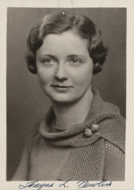 Fayne Lane Newlin, 1932
