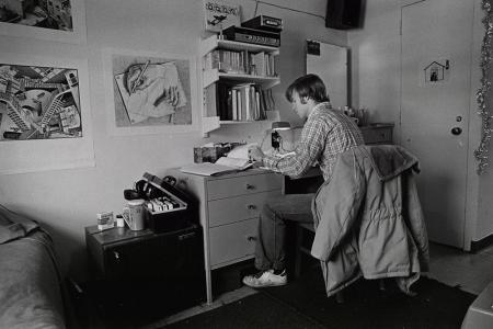 Dorm room, c.1980