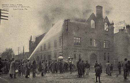 Denny Hall Fire, 1904