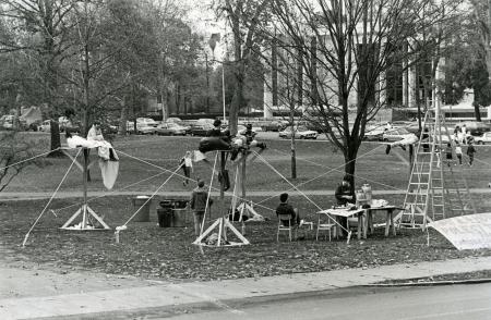 Beta Theta Pi fundraising event, 1983