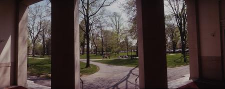 View from Bosler Hall, c.1985