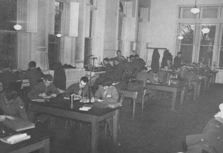 Cadets in a Science Lab, 1944