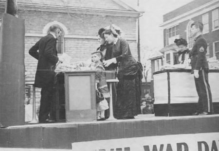 Civil Wars Days Float, 1948