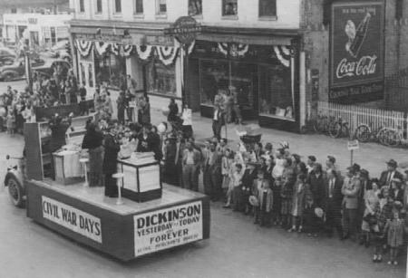 Civil War Days Float, 1948