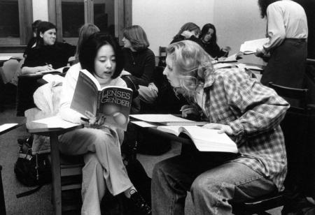 Women's Studies class, 1996