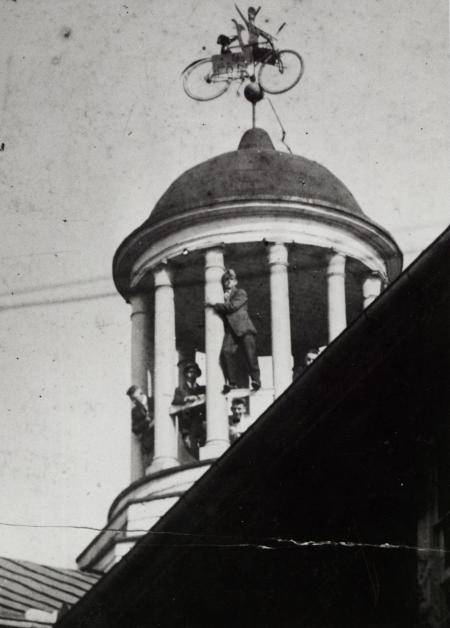 Mermaid Riding Bicycle, 1915