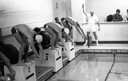 Men's Swim Meet, 1981
