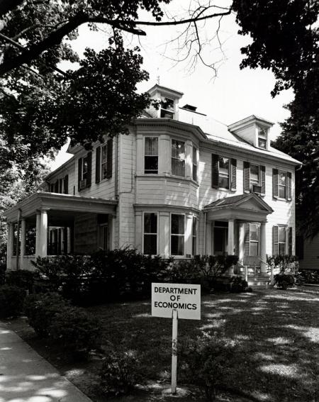 Landis House, Economics Department, 1968
