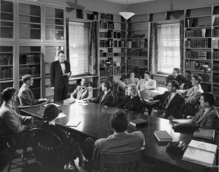 History class, 1952