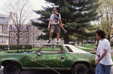 Springfest car bashing, 1988