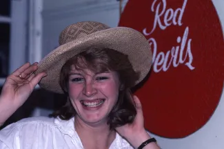 Big smile, c.1982