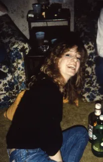 Student laughing, c.1985