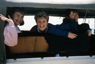 Car ride, c.1989