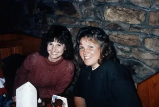 Out to eat, c.1989