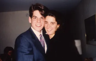 Students in formal attire, c.1992