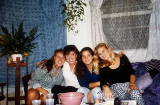 Friends smile, c.1993