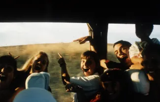Students travel, c.1993