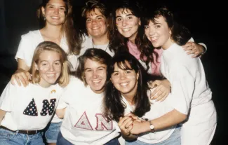 Delta Nu sisters, c.1993