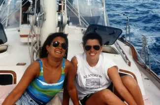 Boat ride, c.1993