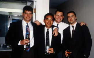 Students in suits, c.1993