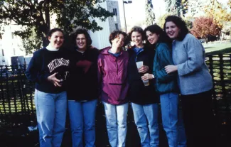 Friends smile, c.1996