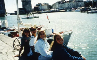 Friends on the water, c.1996