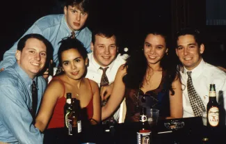 Group smiles, c.1996