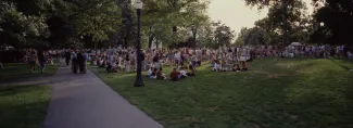 Picnic on Morgan Field, 1999