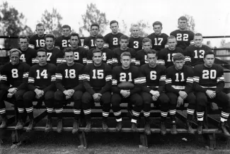 Football Team, 1935