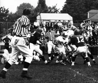 Richard Warden Runs the Ball, 1959