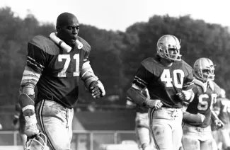 Players Walking Off the Field, 1971