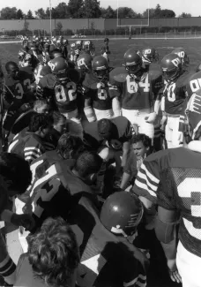 Football Huddle, 1986