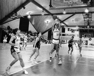 Shooting the Ball, c.1980