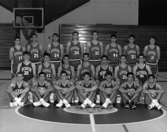 Men's Basketball Team, 1991