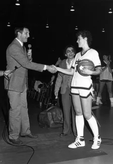 Nancy Oppenheimer 1000 Point Celebration, 1984