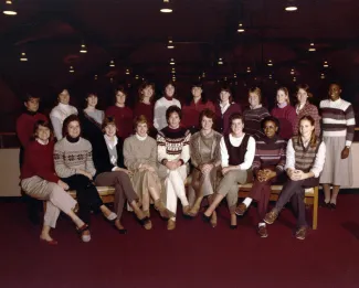 Women's Basketball Team, 1985