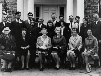 Witwer Hall dedication, 1967