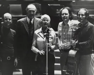 Rubendall Retirement Concert Rehearsal, c.1975