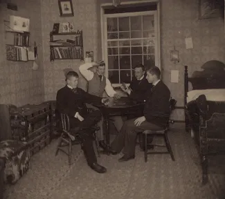 Room #48 in West College, c.1890