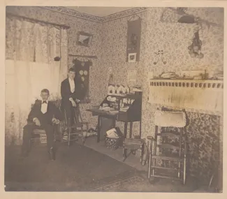 Room #41 in West College, c.1890