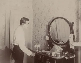 Dorm room, c.1895