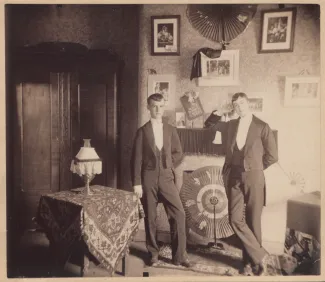 Room #40 in West College, c.1895