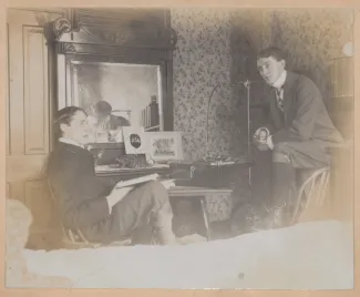 Dorm room, c.1895