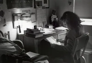 Dorm room, c.1985