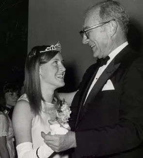 Homecoming queen dance, c.1965