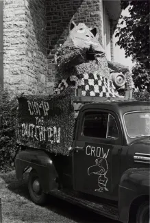 Homecoming spirit display, 1970