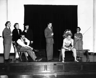 Mermaid Players, "The Cardiff Giant," 1954