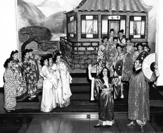 Mermaid Players, "The Mikado," 1955