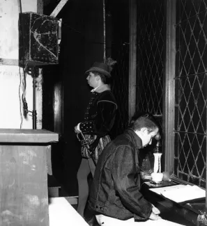 Mermaid Players, Backstage, 1962